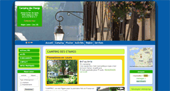 Desktop Screenshot of camping-aubigny.com